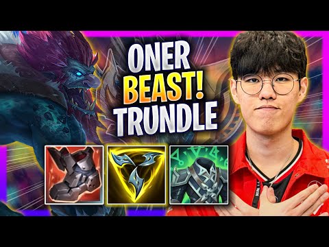 ONER IS A BEAST WITH TRUNDLE! - T1 Oner Plays Trundle JUNGLE vs Lee Sin! | Season 2025