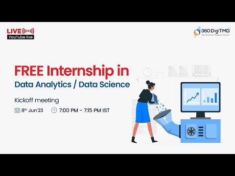 Free Data Analytics Data Science Internship | Batch 4 | 360DigiTMG