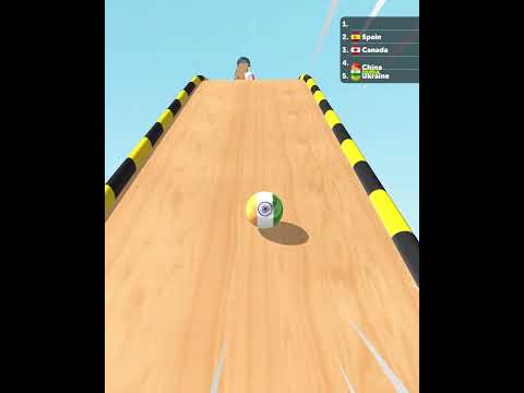 Marble Run 3D - Country Balls