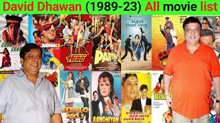 Director David Dhawan all movie list collection an