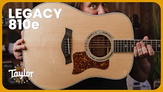 Video thumbnail for Taylor Legacy 810e Acoustic-Electric Guitar Demo by Tarpley Music