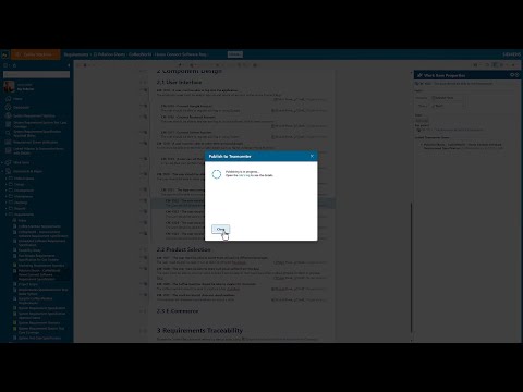 Polarion Shorts - Publishing Documentation to Teamcenter