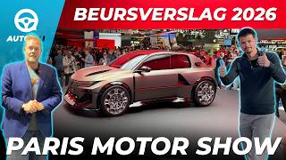 PRIMEURS van de PARIS MOTOR SHOW 2026 - Veel nieuws uit Europa en China! - AutoRAI TV