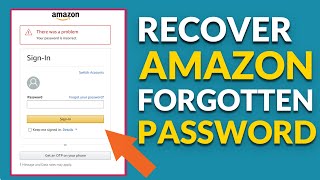 Recover your Amazon Password without Phone number