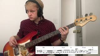 I Won&#39;t Last a Day Without You - Diana Ross Bass Cover/Transcription