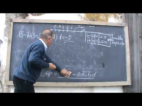 7/9 Lectia 1 - Numerele - Matematica pe intelesul tau cu Proful Online Ioan Ursu semnele algebra