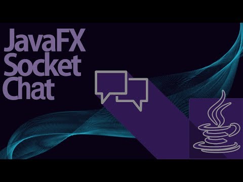 a JavaFX chat using Socket