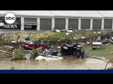 Cleanup continues in Texas after flood