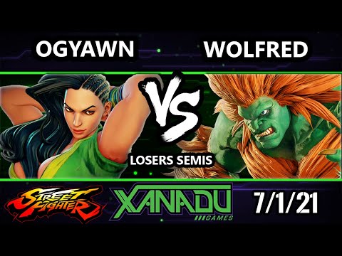 F@X 412 Losers Semis - ogyawn (Laura) Vs. Wolfred (Blanka) - Street Fighter V