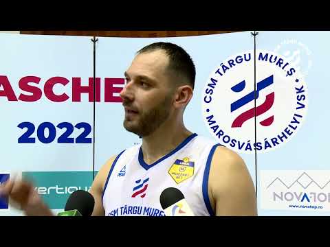 Declaratii dupa partida CSM Tg Mures - CSM Ploiesti mérkőzés utáni nyilatkozatok