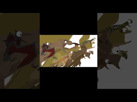 Jurassic park 1 Dinosaurs VS Real life Dinosaur sounds..💀 #dinosaur #sticknodes #jurrasicpark