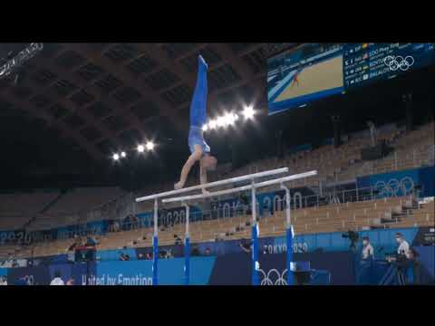Petro Pakhniuk - Parallel Bars Qualification Tokyo 2020