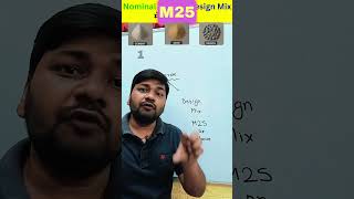 Concrete Design Mix and Concrete Nominal Mix #learningciviltechnology