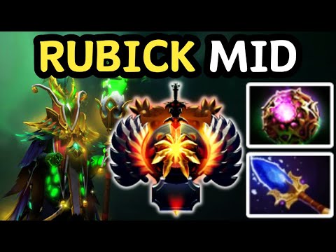 🔥 THE TRUE SPELL STEAL GOD 👑 — RUBICK MID DESTROYS ALL 💀 | DOTA 2 🔥
