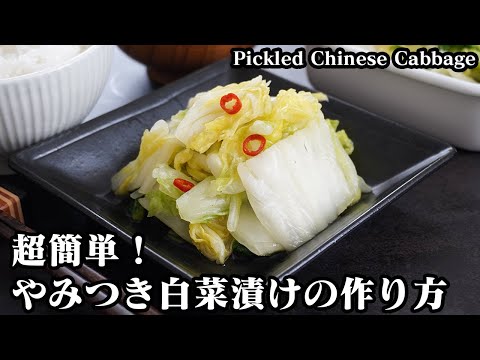 Easy Hakusai (Chinese Cabbage) Pickles