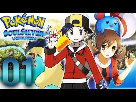 Let's Play Pokemon Soul Silver Part 1 - (german/Deutsch) - Auf zur Johto Region !