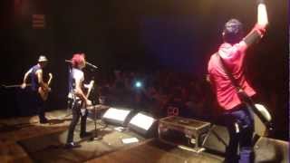 Sum 41, Fat Lip (on stage) @Rock School Barbey, Bordeaux France 12/07/12