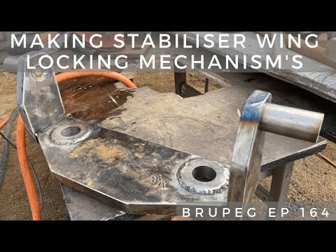 Making Stabiliser Wing Locking Mechanism's - Project Brupeg Ep.164