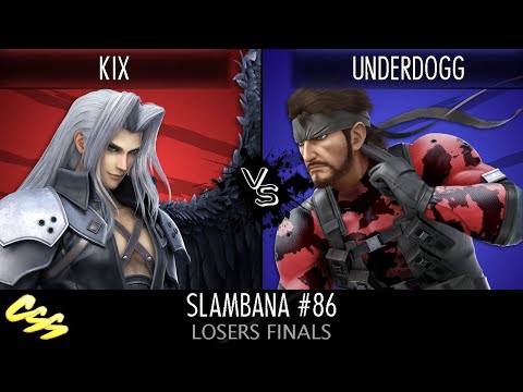 [Slambana #86] Losers Finals: KiX (Sephiroth) vs. underdogg (Snake)