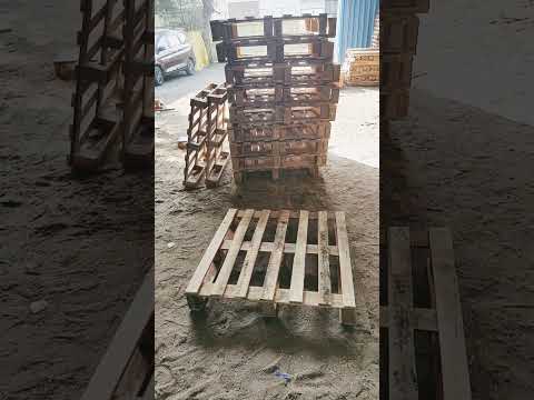 Four Way Rubber Wood Pallets