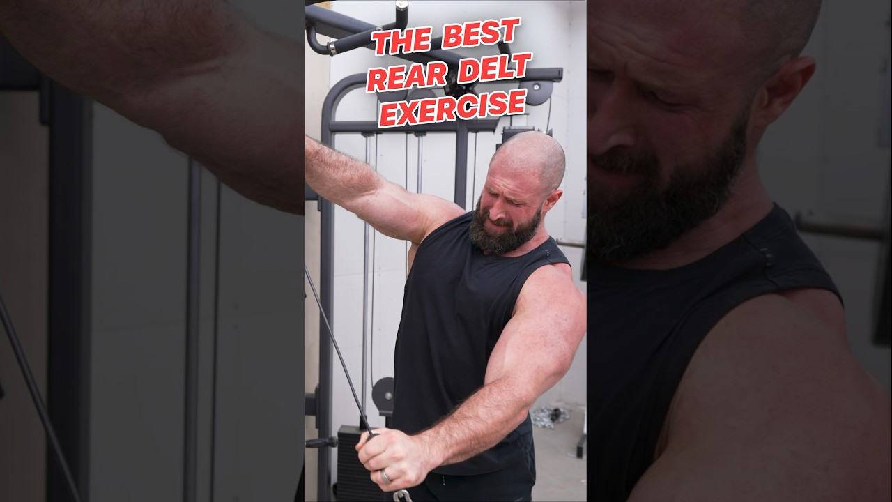 This Rear Delt Move Will Blow Your Mind! #hypertrophy #reardelts #biggershoulders