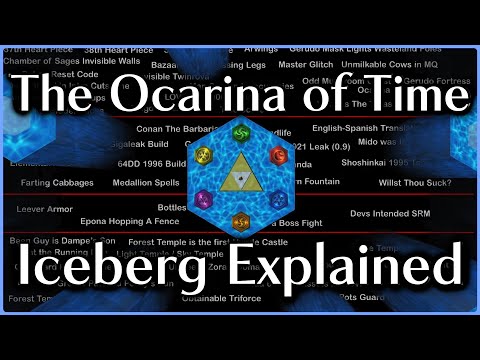 The Zelda Ocarina of Time Iceberg Explained: Oddities, Rumors, Myths and Trivia