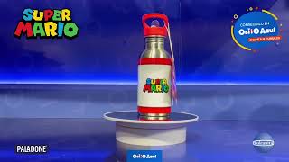 Video de Super Mario Bros Botella Acero Inoxidable