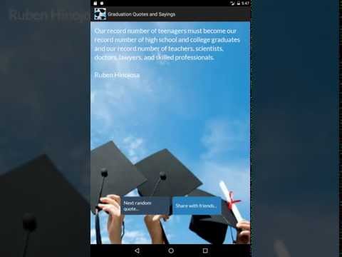 Graduation Quotes and Sayings Video