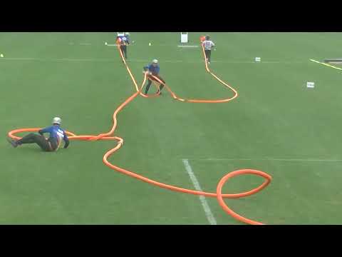 Súťaž DHZ Reca - 9. DHZ Tomášov muži 1pokus útok