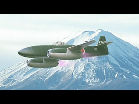 Japanese WWII Prototypes: J8M, A6M8, Kikka Interceptors (CG)