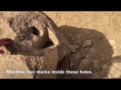 Advanced machining - Egypt - Menkaure Pyramid Temple Complex by Ancient Civilization x2