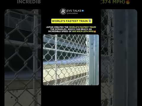 World’s Fastest Train 🚆 | Japan’s SCMAGLEV Hits 603 km/h! 😱⚡