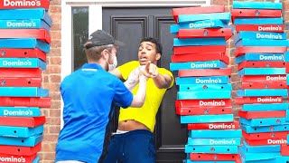 PRANKING Pizza Delivery Men Then TIPPING Them