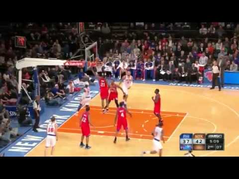 Carmelo Anthony 27 points vs Philandelphia 76ers - Full Highlights - 05/11/2012
