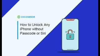 How to Unlock Any iPhone without  Passcode or Siri