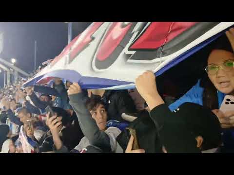 "La.bombonera. Jueves 28 Mayo 2026. El día historico. UC1 - Boca 0" Barra: Los Cruzados &bull; Club: Universidad Católica &bull; País: Chile