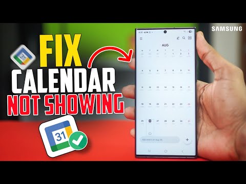 How to Fix Samsung Calendar Not Showing Events and Holidays