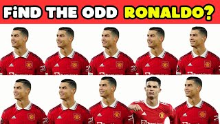 ⚽ Find the ODD One Out...! ✅ Can You Find Ronaldo, Messi, Haaland, Mbappe, Neymar?