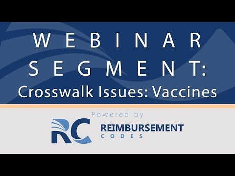 RJ Health - Crosswalk Issues - Webinar Segment
