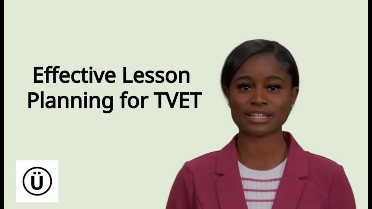 EN - Effective Lesson Planning for TVET