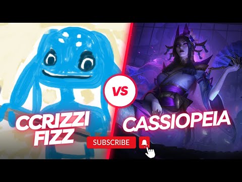 CCrizzi GM Rank 1 Fizz vs Cassiopeia