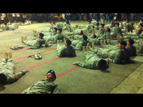 FORT JACKSON Army Basic Combat Training Family Day Smoke Session Echo 2-60 Grad 10-31-2013 Boot Camp