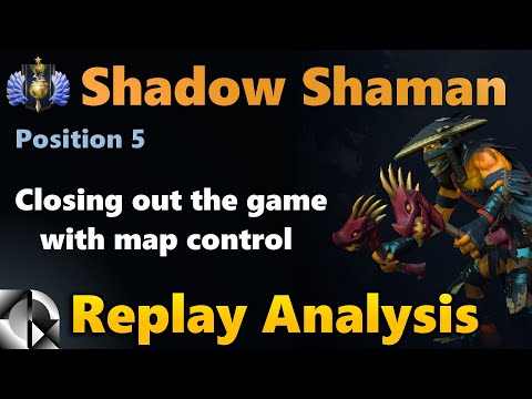 Replay Analysis: Shadow Shaman 5 Support - Divine 1 | Dota 2 7.28b