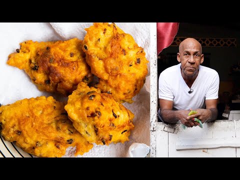 Saltfish Accras by Uncle Clyde in Paramin, Trinidad & Tobago | In De Kitchen