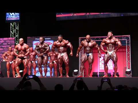 Bodybuilding open Confirmation Round @EVLs Prague Pro 2017