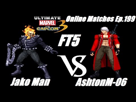 Jako Man VS AshtonM-06 FT5 (UMVC3 Online Matches Ep.199)