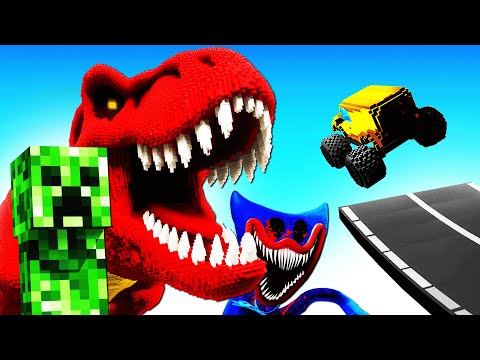 CARS vs EVERY MONSTER (Movie)