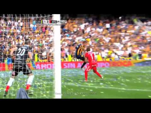 Se salvó el Bicho. Central 1 - Argentinos 0. Fecha 28. Primera División 2015. FPT.