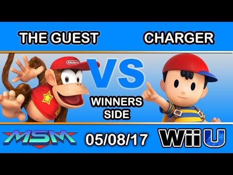 MSM 96 - The Guest (Diddy Kong) Vs. Charger (Ness) Winners Side - Smash Wii U