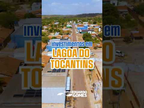 Investimentos que já somam R$ 7 milhões, em Lagoa do Tocantins. #tocantins